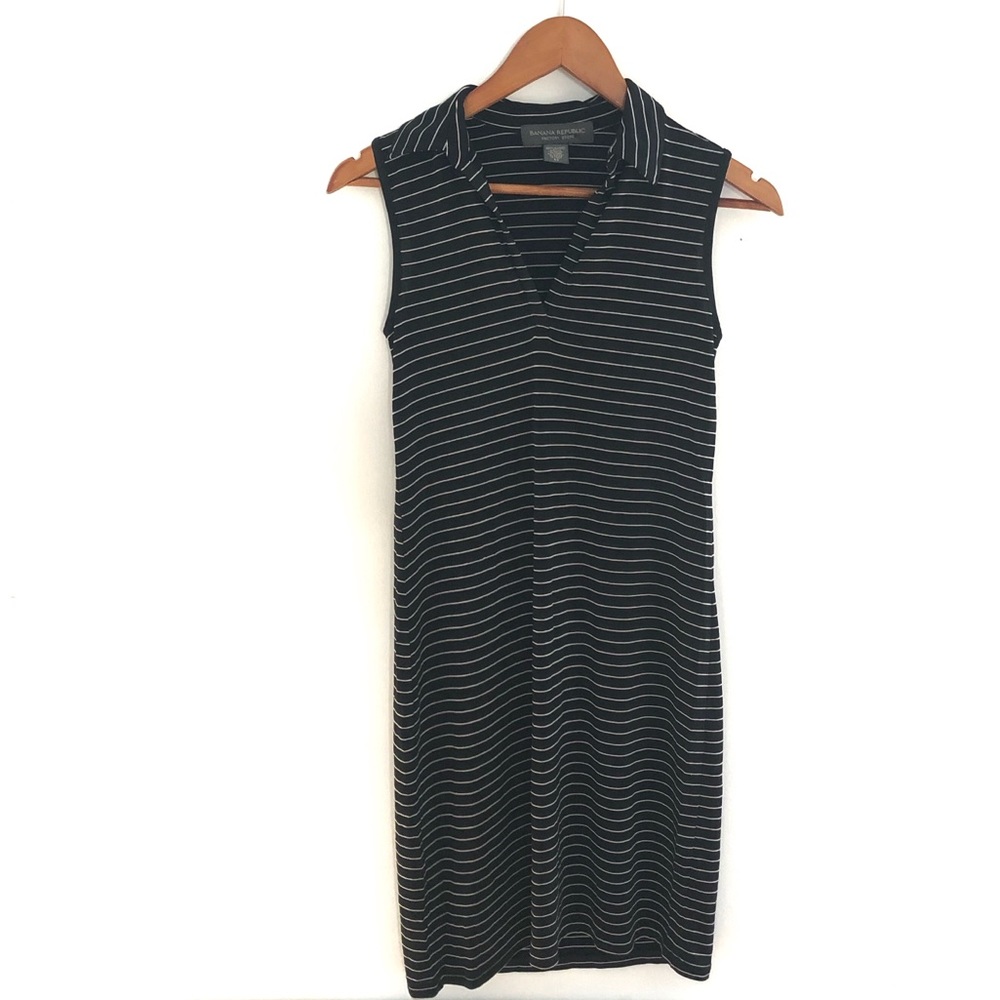 Banana Republic Sleeveless Striped Dress, Size XS